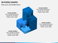 3D Puzzle Shapes PPT Slide 5