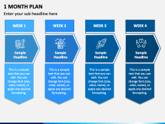 1 Month Plan PPT Slide 2