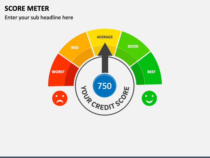 Score Meter PPT Slide 1