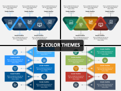 Triangle Timeline PPT Cover Slide