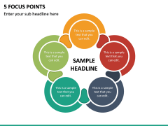 5 Focus Points PPT Slide 2