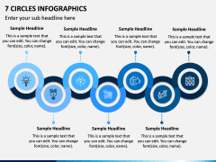 7 Circles Infographics PPT Slide 1