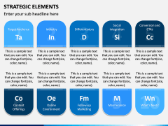 Strategic Elements PPT Slide 3