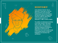 Teachers Day in India Free PPT Slide 2