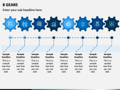 8 Gears PPT Slide 1