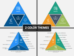 Triangle of Success PPT Cover Slide