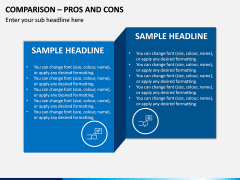 Comparison - Pros And Cons PPT Slide 1