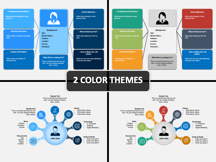 Marketing Persona PPT Cover Slide