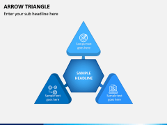 Arrow Triangle PPT Slide 1