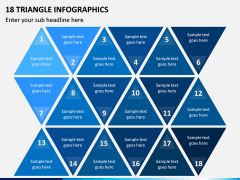 18 Triangle Infographics PPT Slide 1