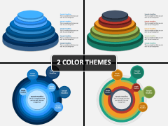 Layered Circle PPT Cover Slide