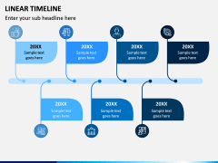 Linear Timeline PPT Slide 5