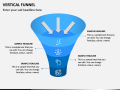 Vertical Funnel PPT Slide 4