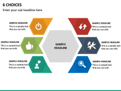 6 Choices PPT Slide 2