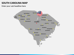 South Carolina Map PPT Slide 3