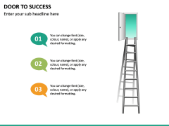 Door To Success PPT Slide 2