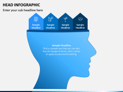 Head Infographics PPT Slide 9