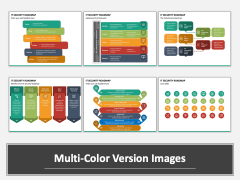 IT Security Roadmap Multicolor Combined