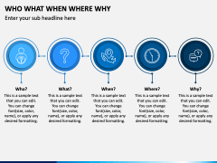 Who What When Where Why PPT Slide 2