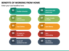 Benefits of Working From Home PPT Slide 3