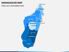 Madagascar Map PPT Slide 2