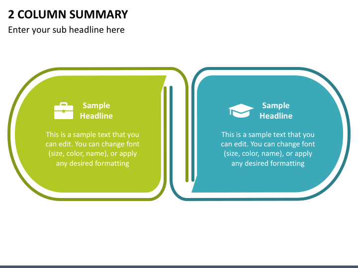 2 Column Summary Slide 1