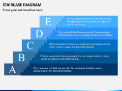 Staircase Diagram PPT Slide 15