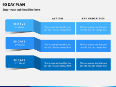 90 Days Plan PPT Slide 1