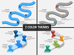 Curved Path PPT Cover Slide