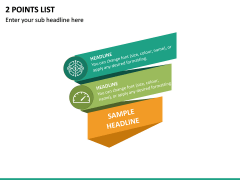 2 Points List PPT Slide 2
