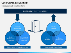 Corporate Citizenship PPT Slide 1