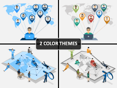 Remote Team PPT Cover Slide