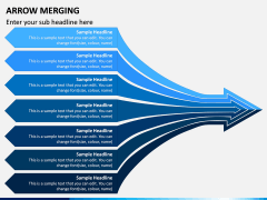 Arrow Merging PPT Slide 2