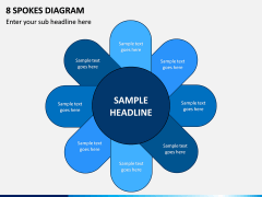 8 Spokes Diagram PPT Slide 1