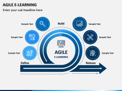Agile eLearning PPT Slide 1