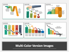 Sales Decline Multicolor Combined
