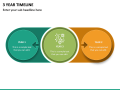 3 Year Timeline PPT Slide 2