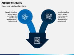 Arrow Merging PPT Slide 4