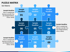 Puzzle Matrix PPT Slide 4