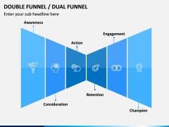 Double (Dual) Funnel PPT Slide 1