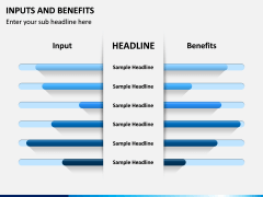 Inputs and Benefits PPT Slide 3