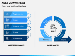 Agile vs Waterfall PPT Slide 2