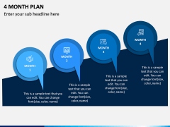 4 Month Plan PPT Slide 1