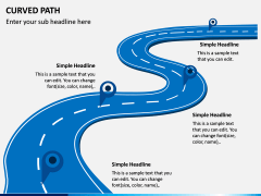 Curved Path PPT Slide 10