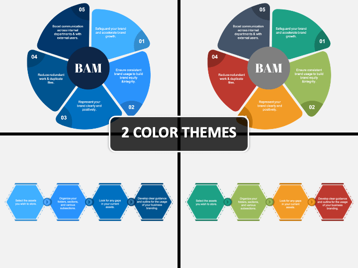 Brand Asset Management Cover PPT Slide