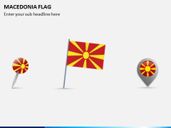 Macedonia Flag PPT Slide 1