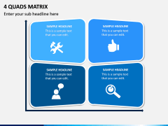 4 Quads Matrix PPT Slide 1