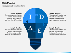 Idea Puzzle PPT Slide 5