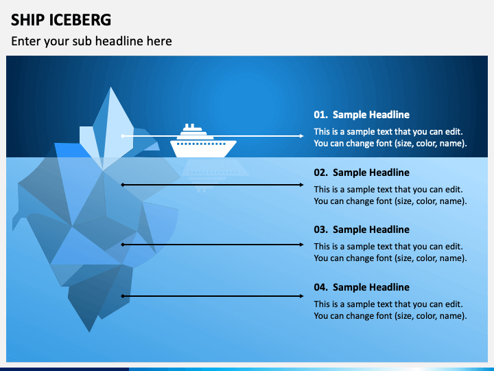 Ship Iceberg PPT Slide 1