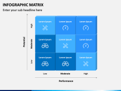 Infographic Matrix PPT Slide 1